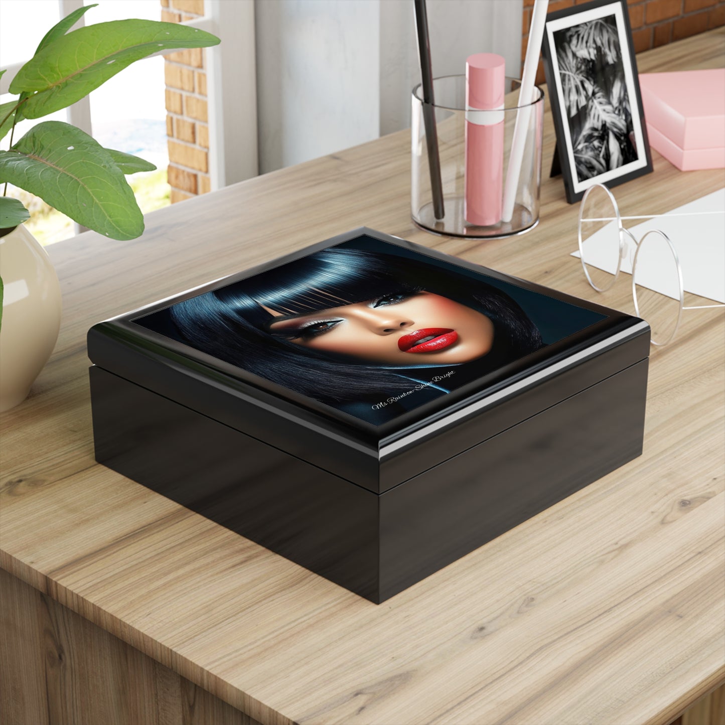 Ms Rainbow-Shine Bright -Glamorous Jewelry Box featuring Bold & Beauty