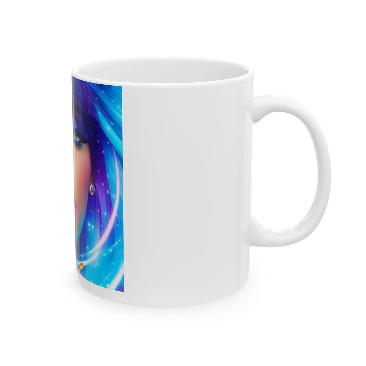 Ms Rainbow -Ceramic Mug, (11oz