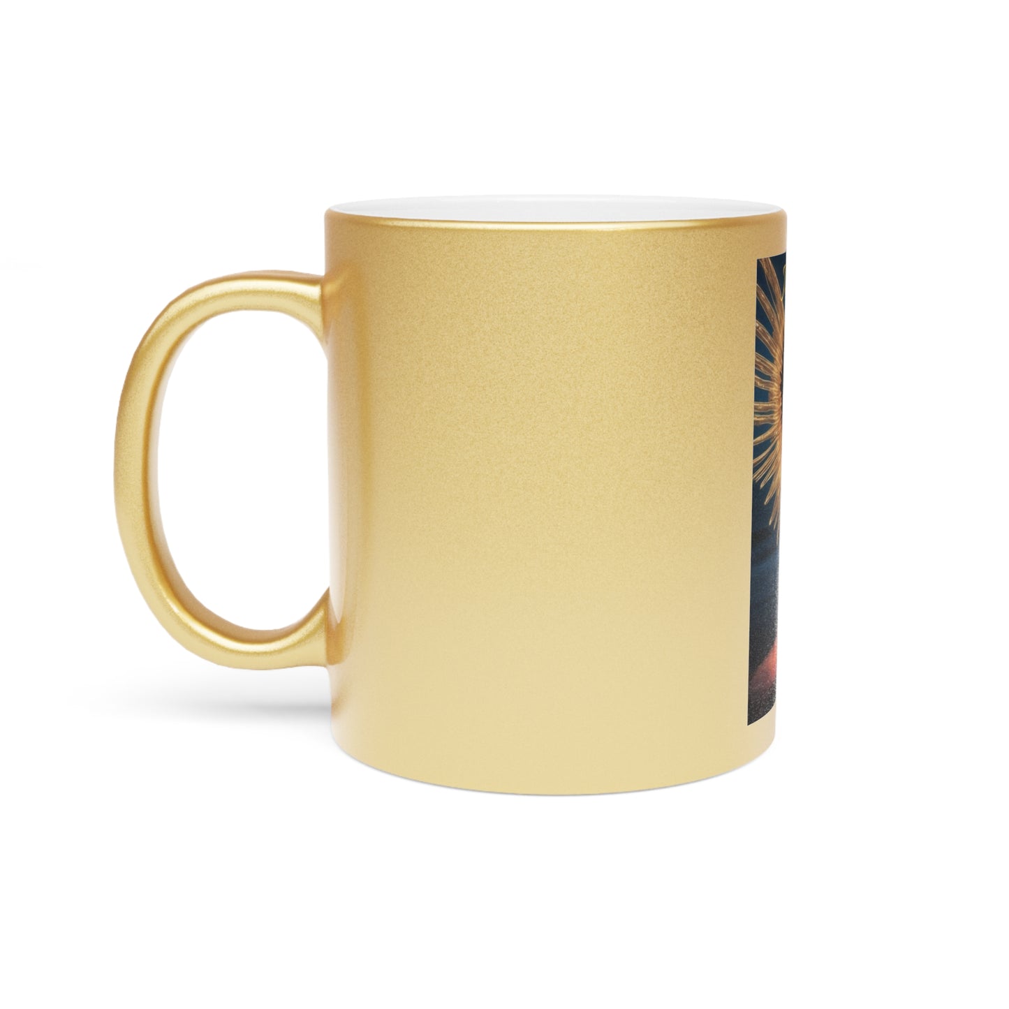 Ms Rainbow - Shine Bright Metallic Mug (Silver\Gold)