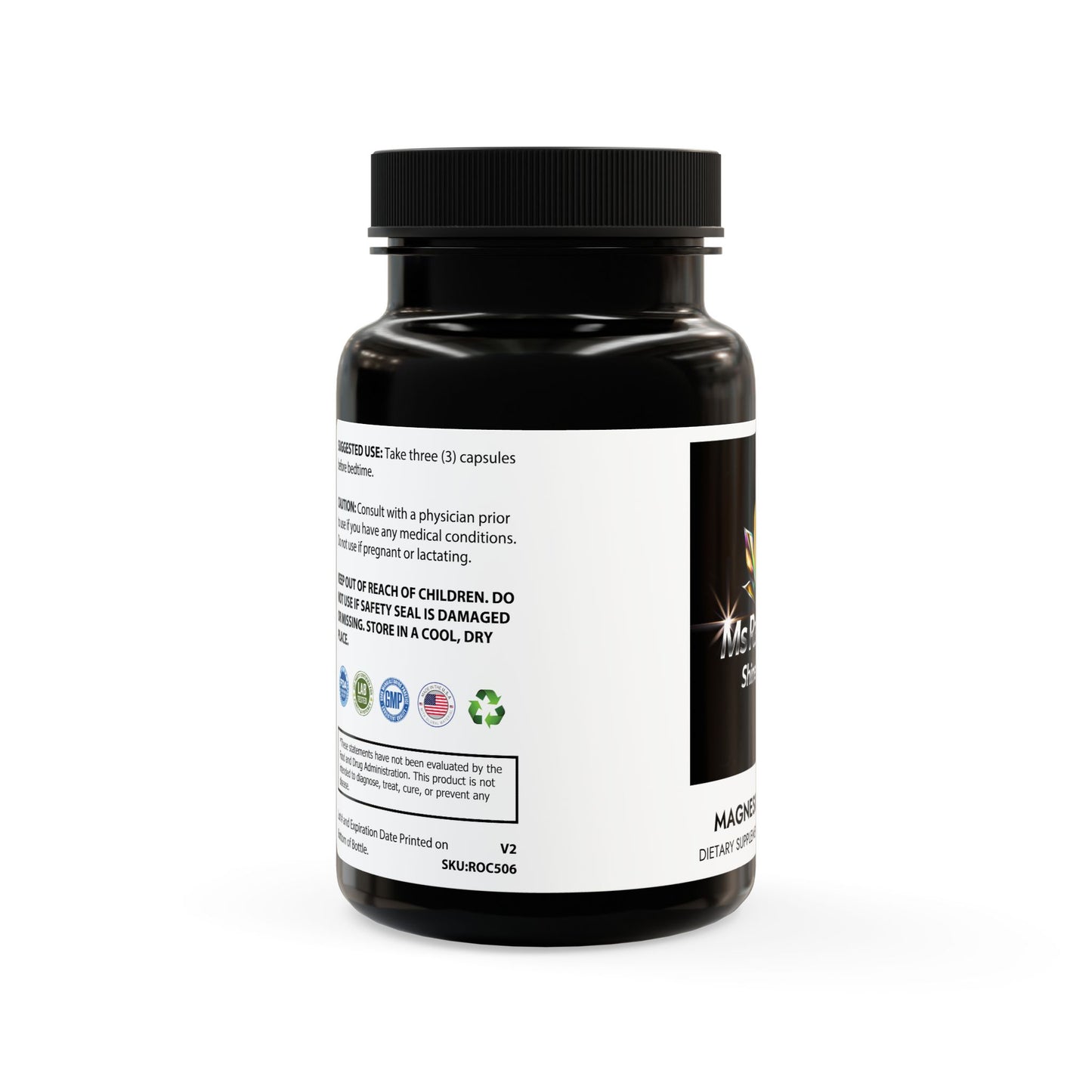 Magnesium Zinc Supplement (90 Capsules)