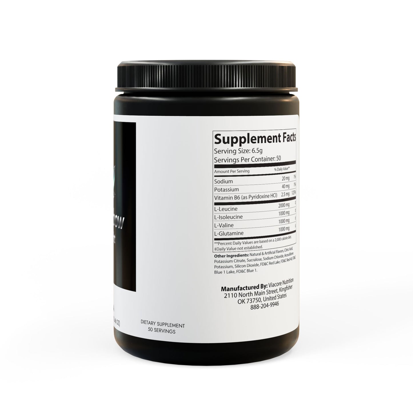 BCAA Supplement, Grape (325g, 11.46oz, 50 servings)