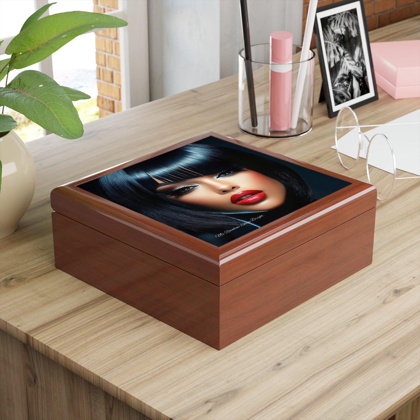 Ms Rainbow-Shine Bright -Glamorous Jewelry Box featuring Bold & Beauty