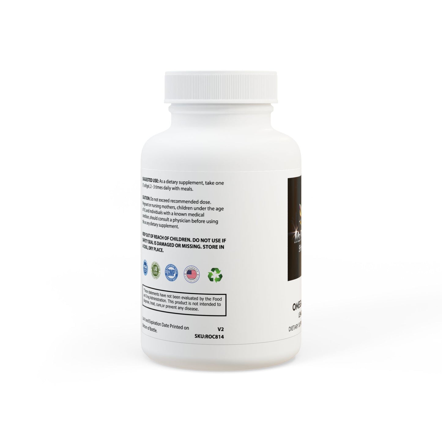 Omega 3 Fish Oil Supplement (60 Softgels)