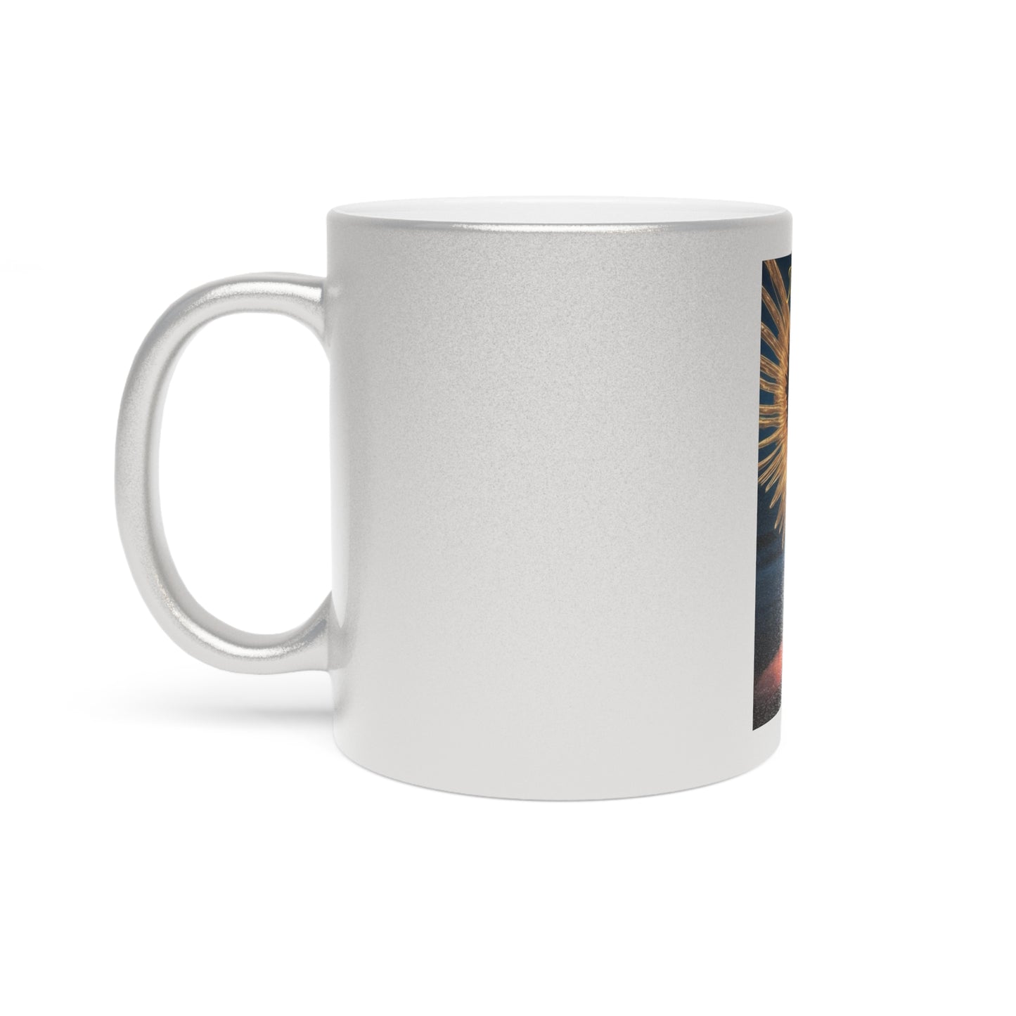 Ms Rainbow - Shine Bright Metallic Mug (Silver\Gold)