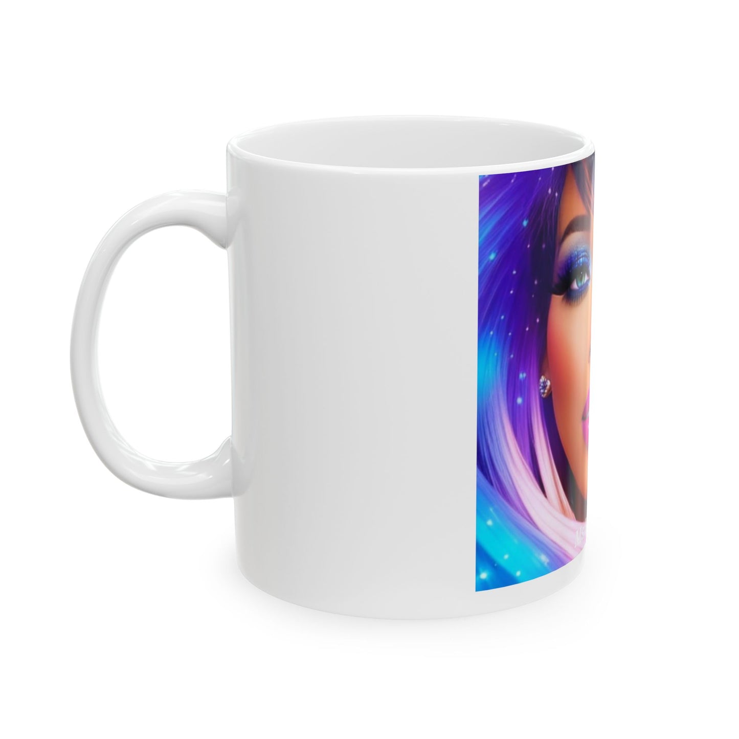 Ms Rainbow -Ceramic Mug, (11oz